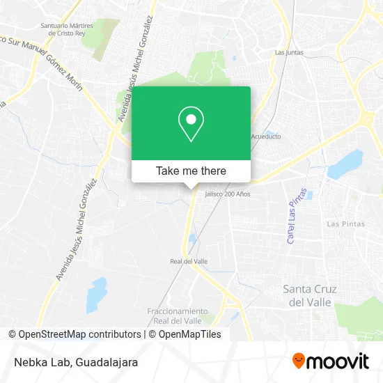 Nebka Lab map