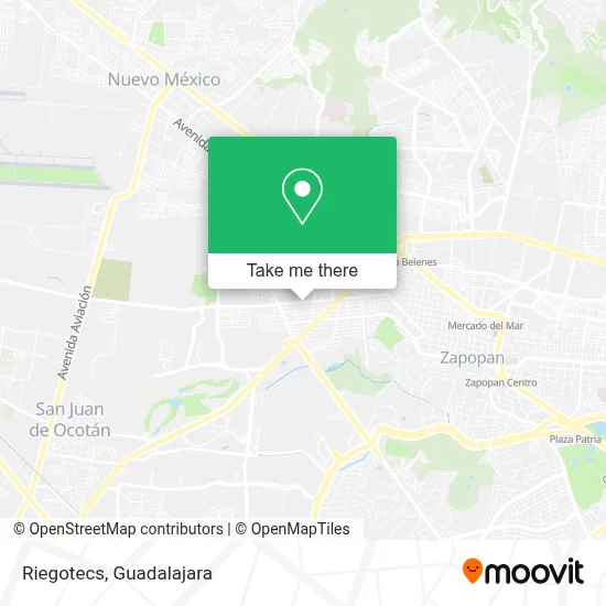 Riegotecs map
