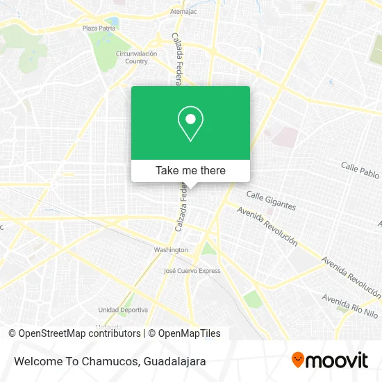 Welcome To Chamucos map