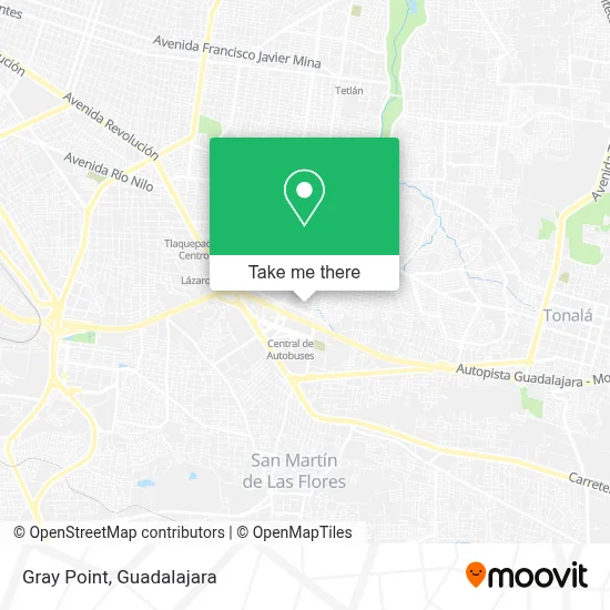 Gray Point map