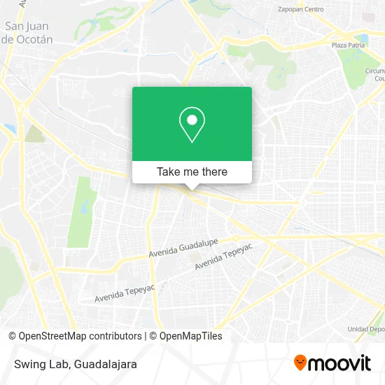 Swing Lab map
