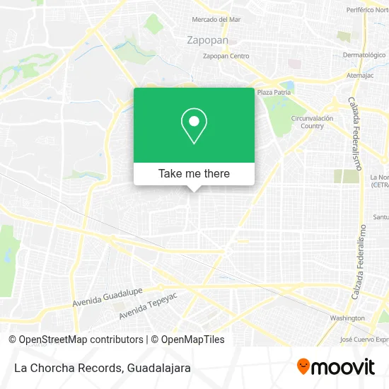 La Chorcha Records map
