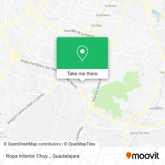 Ropa Interior Chuy.. map