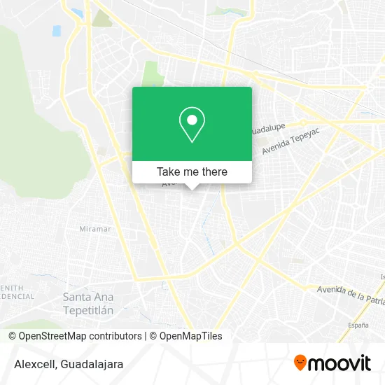 Alexcell map