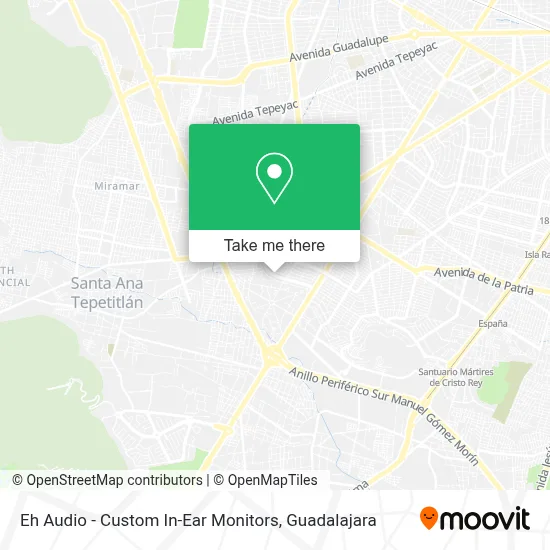 Eh Audio - Custom In-Ear Monitors map