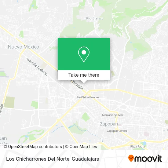 Los Chicharrones Del Norte map