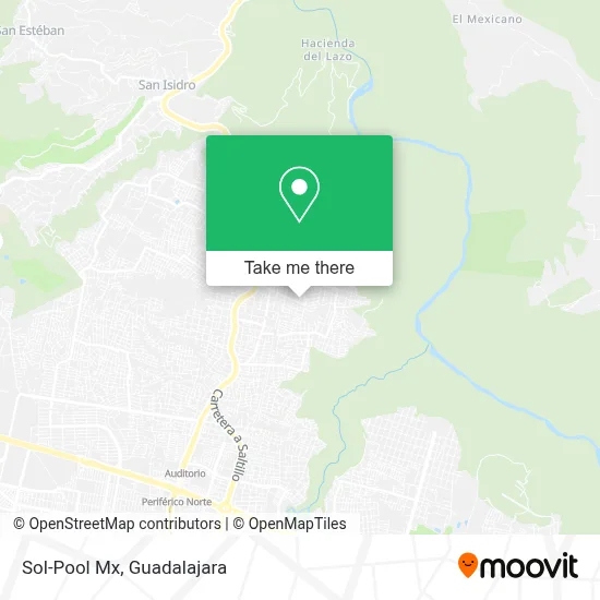 Sol-Pool Mx map