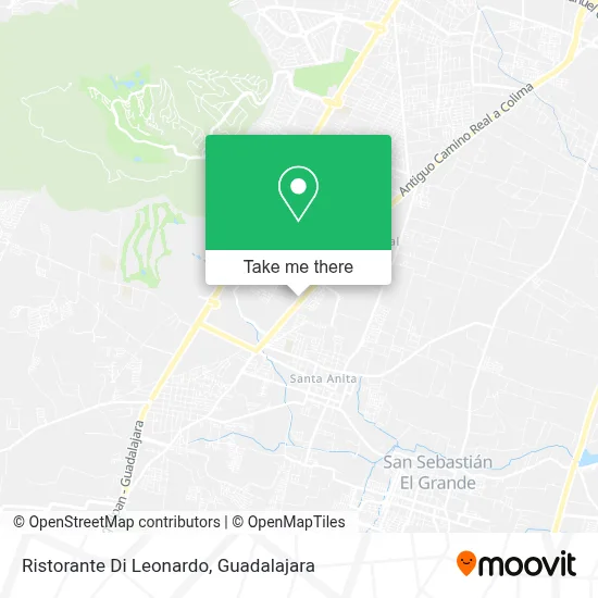 Ristorante Di Leonardo map