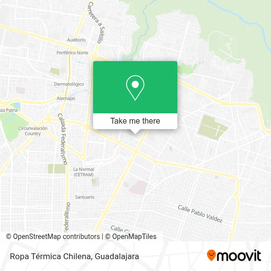 Ropa Térmica Chilena map