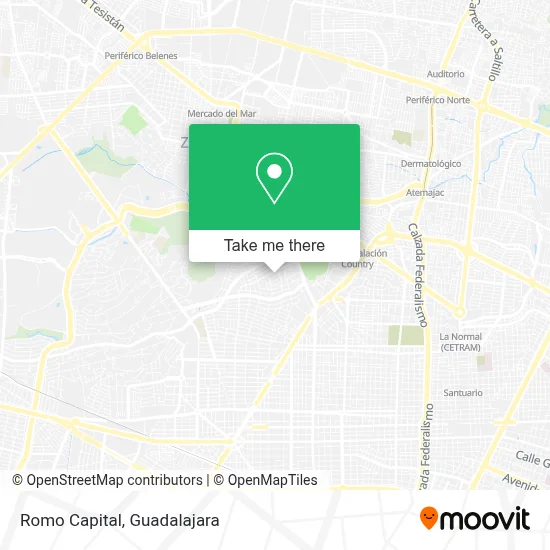 Romo Capital map