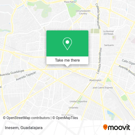 Inesem map