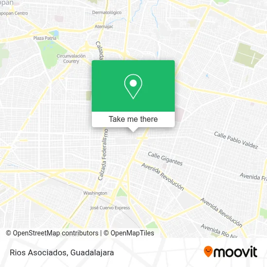 Rios Asociados map