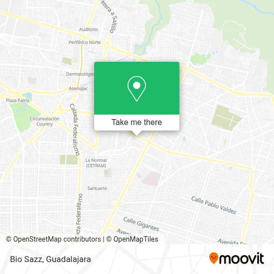 Bio Sazz map