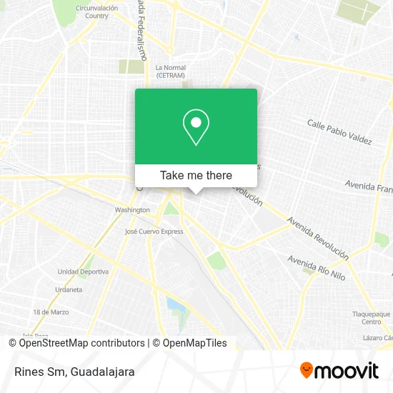 Rines Sm map
