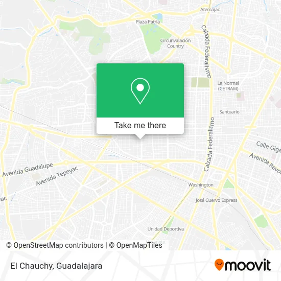 El Chauchy map