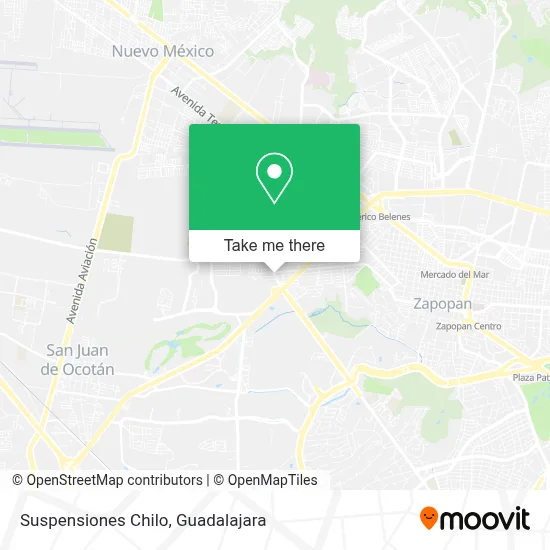 Suspensiones Chilo map