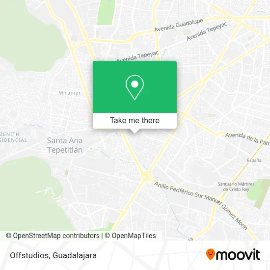 Offstudios map