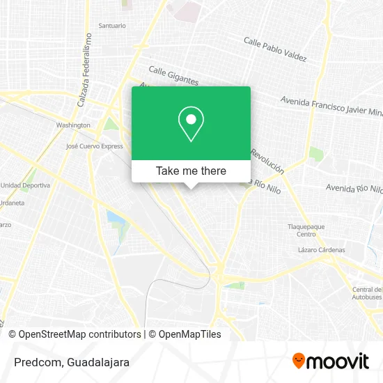 Predcom map
