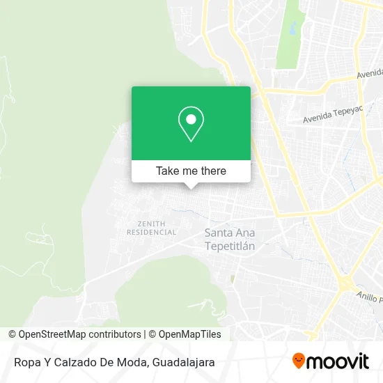 Ropa Y Calzado De Moda map