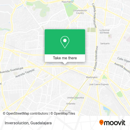 Inversolucion map