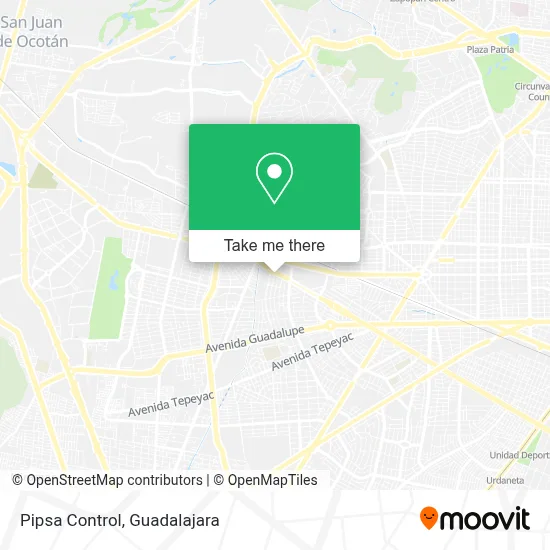 Pipsa Control map