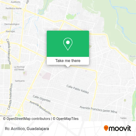 Rc Acrilico map