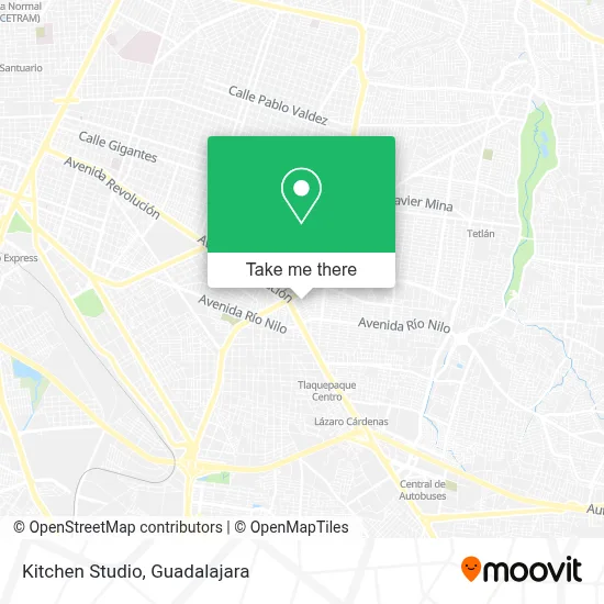 Kitchen Studio map
