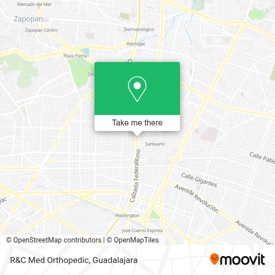 R&C Med Orthopedic map