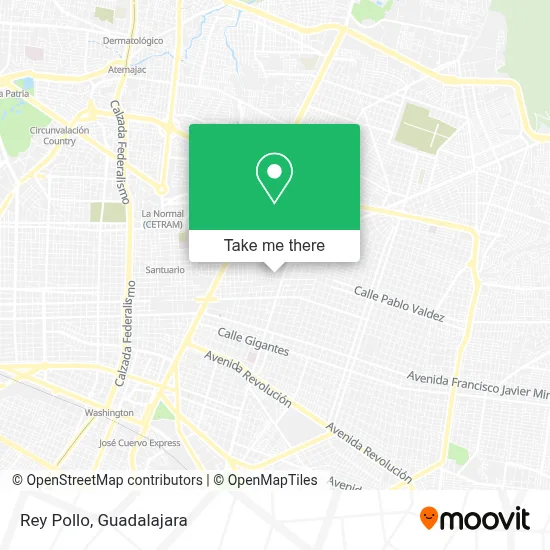 Rey Pollo map