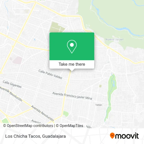 Los Chicha Tacos map