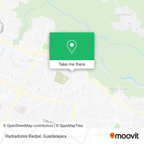 Radiadores Radjal map