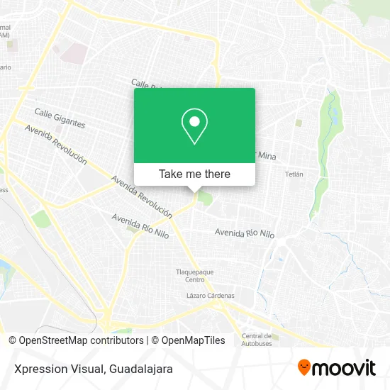 Xpression Visual map