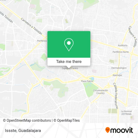 Issste map