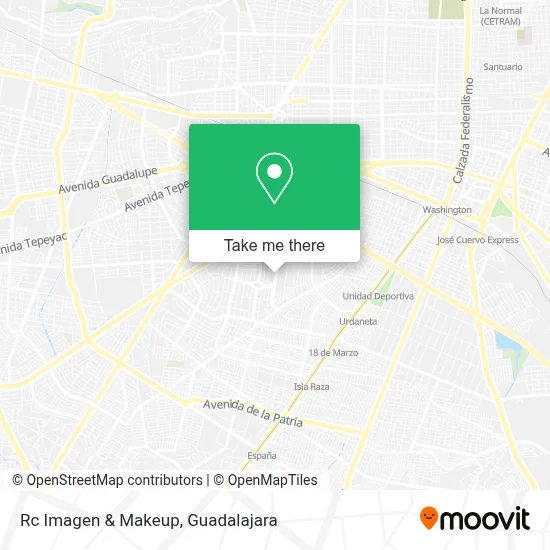 Rc Imagen & Makeup map