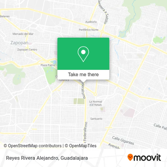 Reyes Rivera Alejandro map