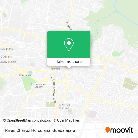 Rivas Chavez Herculana map