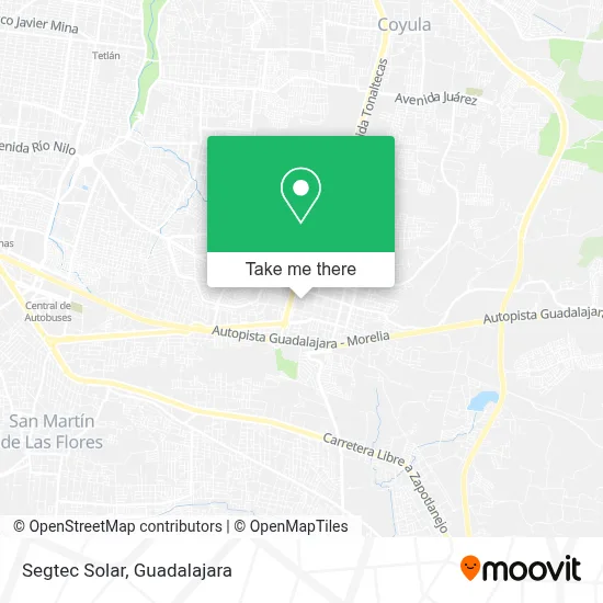 Segtec Solar map