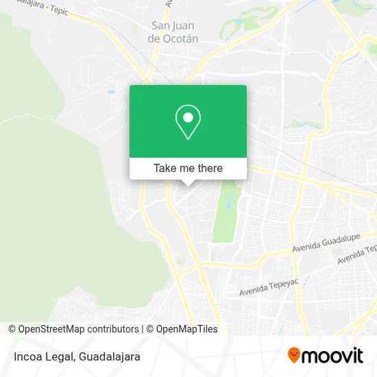 Incoa Legal map