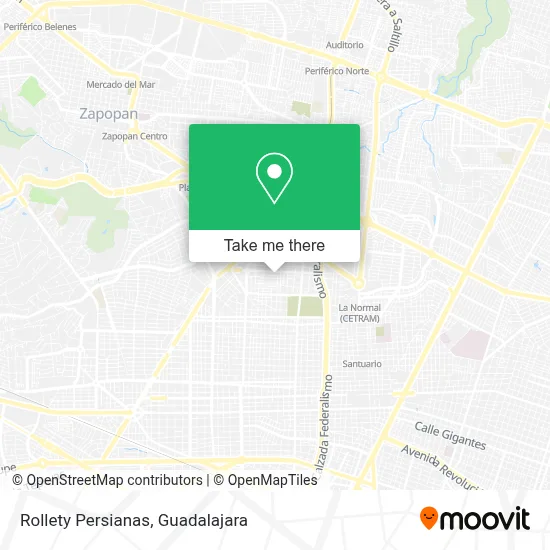 Rollety Persianas map