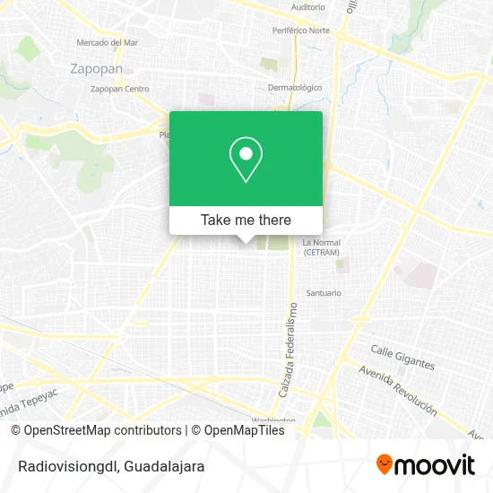 Radiovisiongdl map