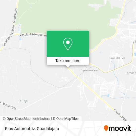 Rios Automotriz map