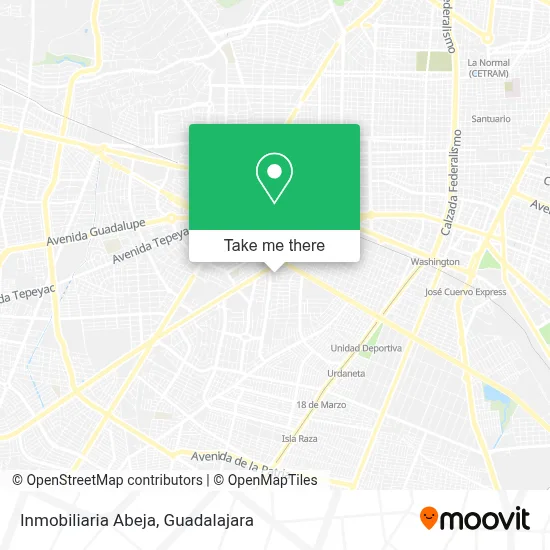 Inmobiliaria Abeja map