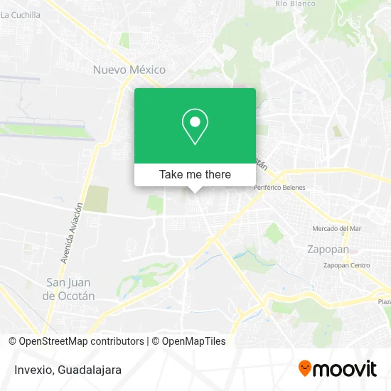Invexio map