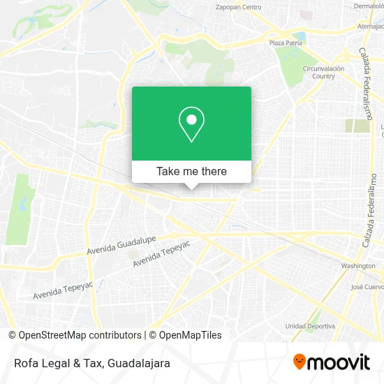 Rofa Legal & Tax map