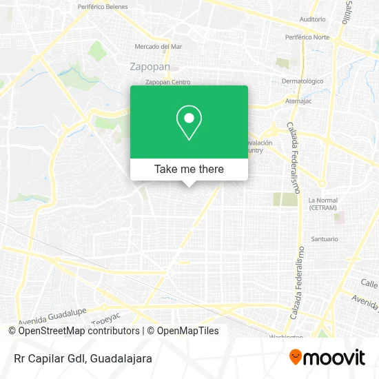 Rr Capilar Gdl map
