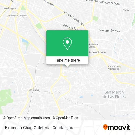 Expresso Chag Cafetería map