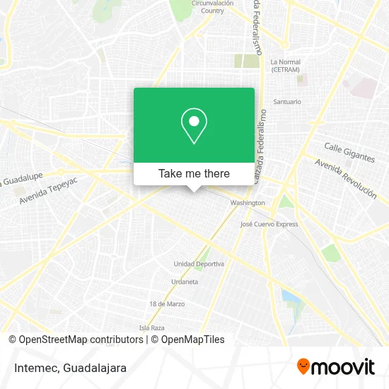 Intemec map