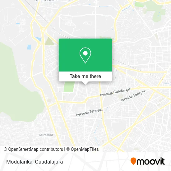 Modularika map