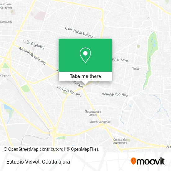 Estudio Velvet map