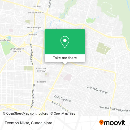 Eventos Nikte map
